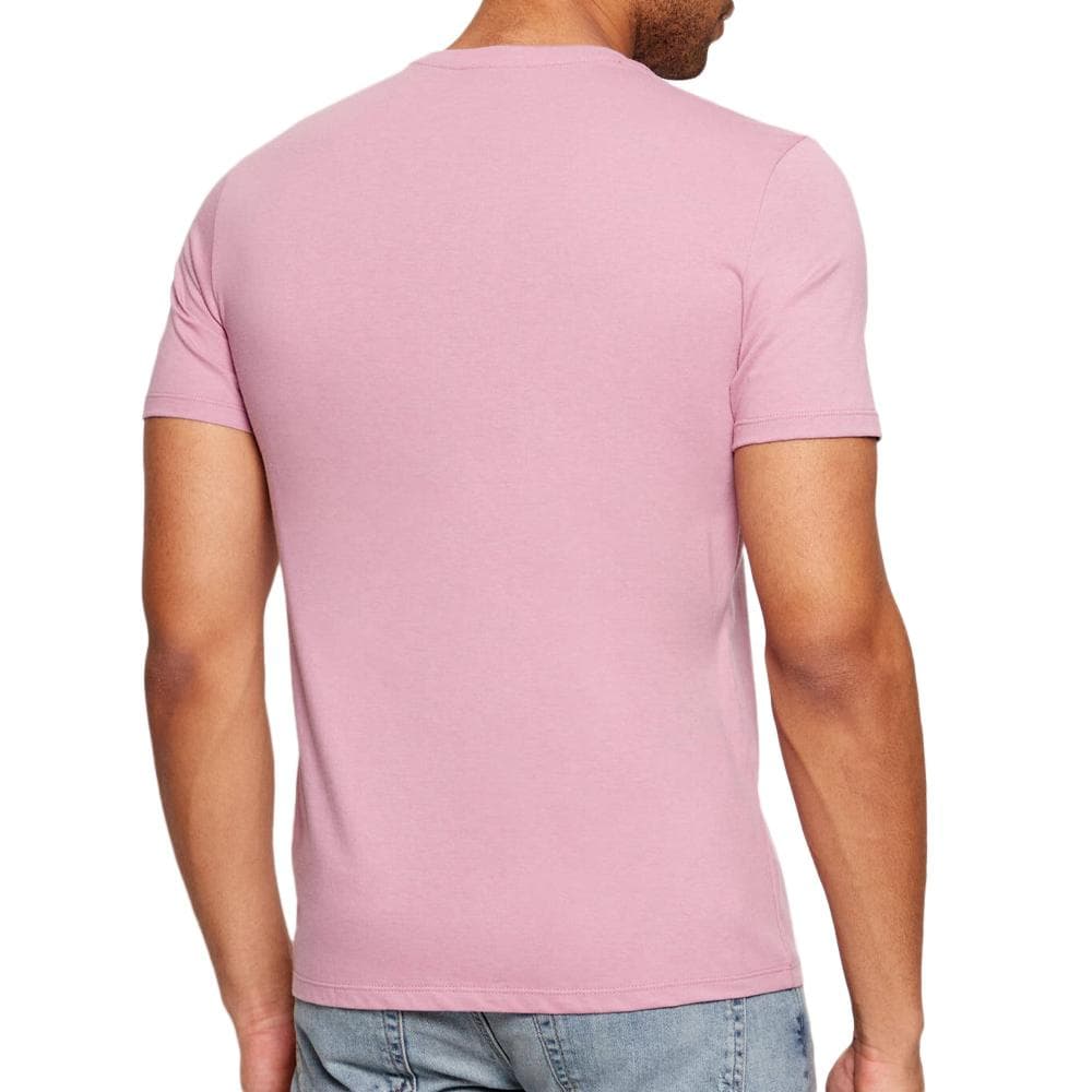 T-Shirt Rose Homme Calvin Klein Jeans Badge 30s 2
