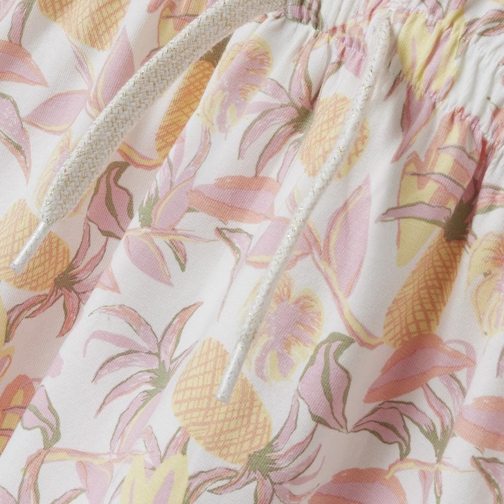 Robe Blanche/Orange Fille Name it Foskhi 3