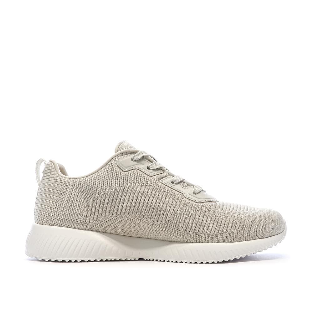 Baskets Beiges Femme Skechers Bobs Squad Tough Talk 2