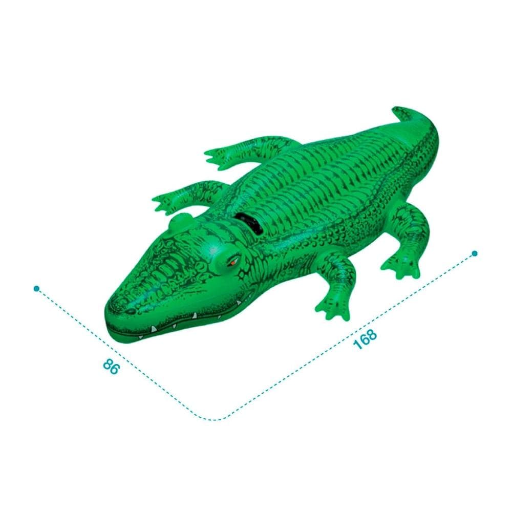 Crocodile Gonflable Intex Croco 1.68x0.86m 2