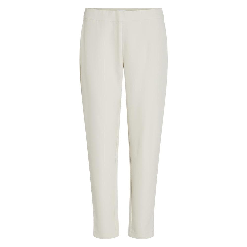 Pantalon Slim 7/8 Écru Femme Vila Vicarrie Lowny 3
