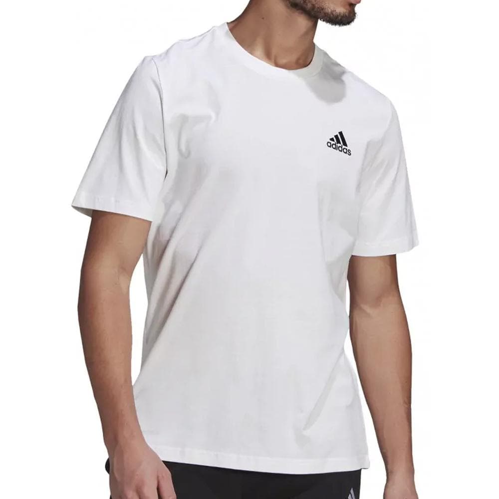 T-Shirt Blanc Homme Adidas GK 1