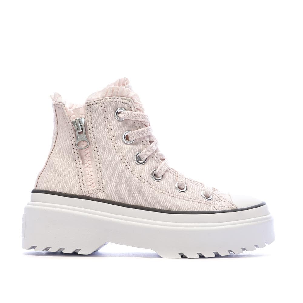 Baskets Rose Clair Fille Converse Lugged 2