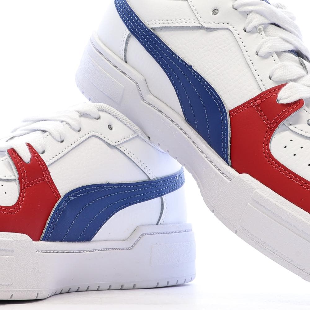 Baskets Blanches/Bleues Garçon Puma Ca Pro Block 7