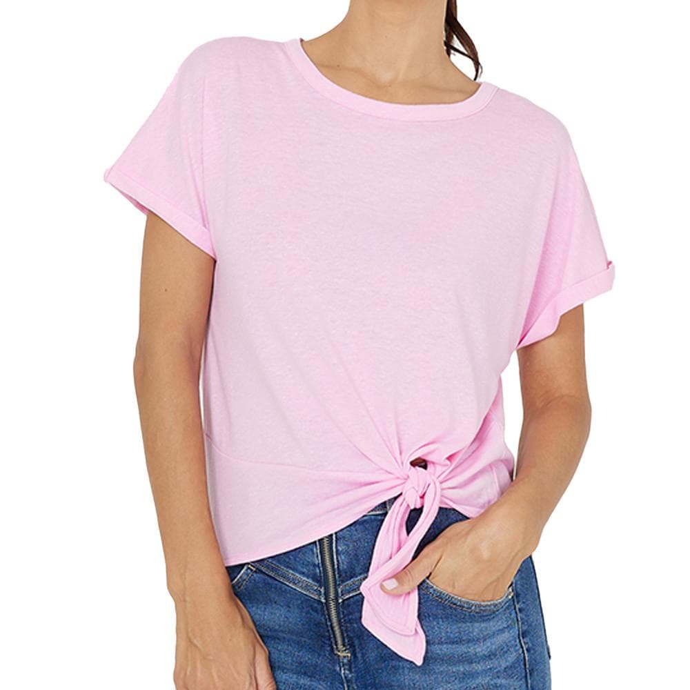 T-Shirt Rose Femme Vero Moda Marijune 1
