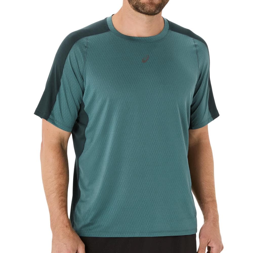 T-Shirt Bleu Homme Asics Fujitrail 1