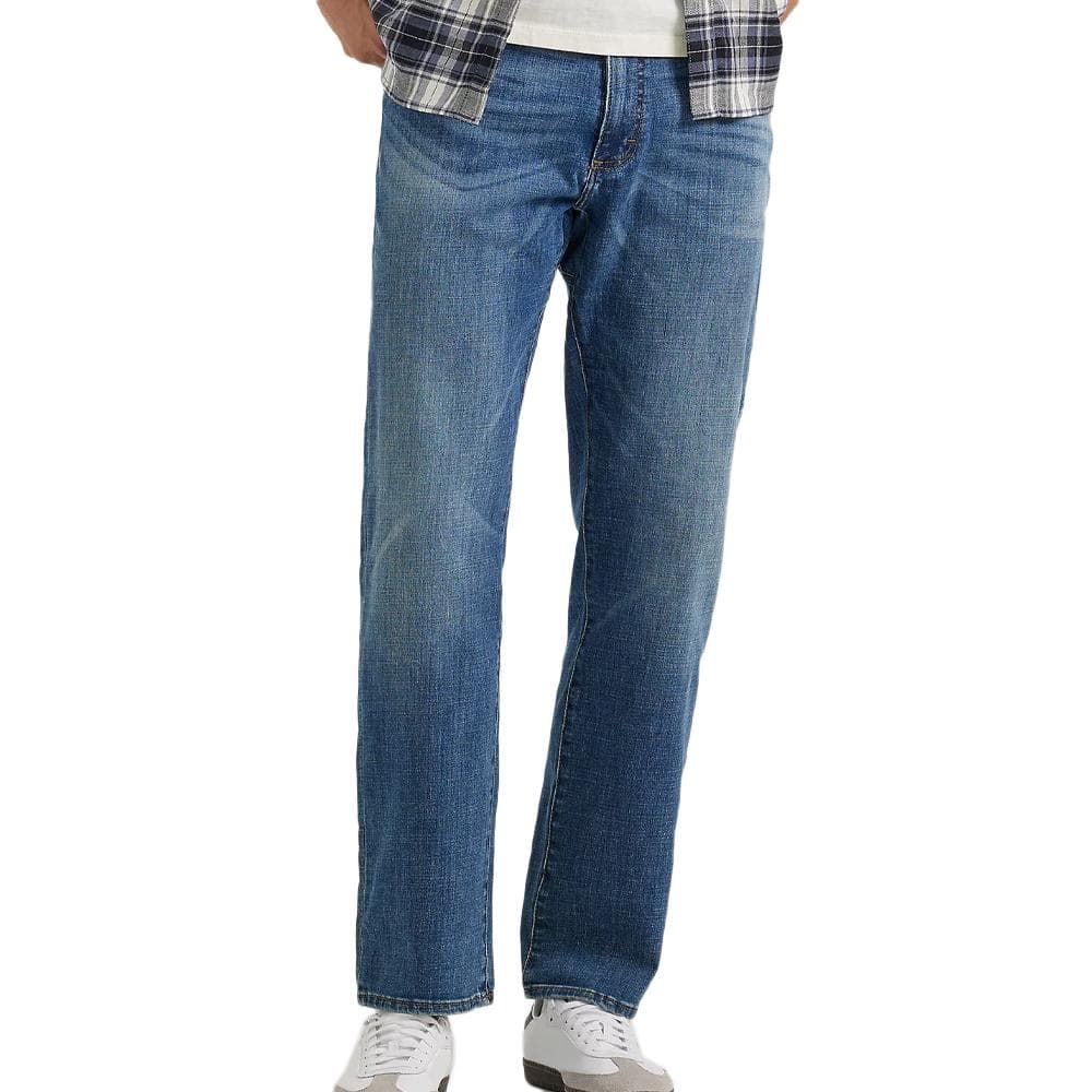 Jean Straight Bleu Homme Lee Elmside 1