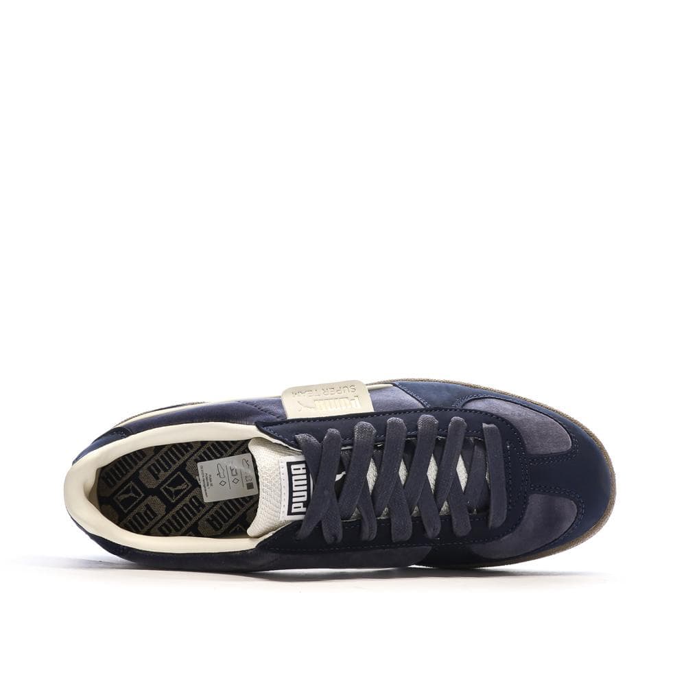 Baskets Bleu Homme Puma Super Team Velvet 4