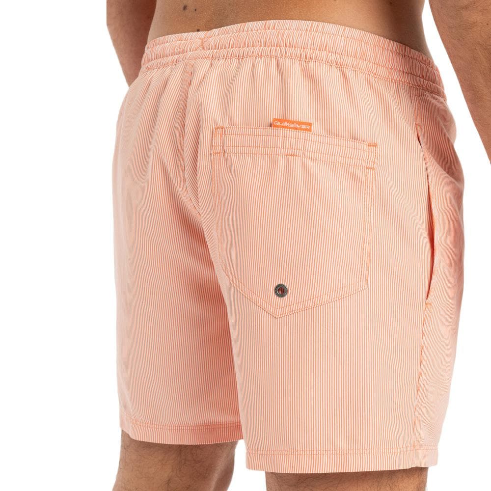 Short de bain Rouge Homme Quiksilver Deluxe 15 2