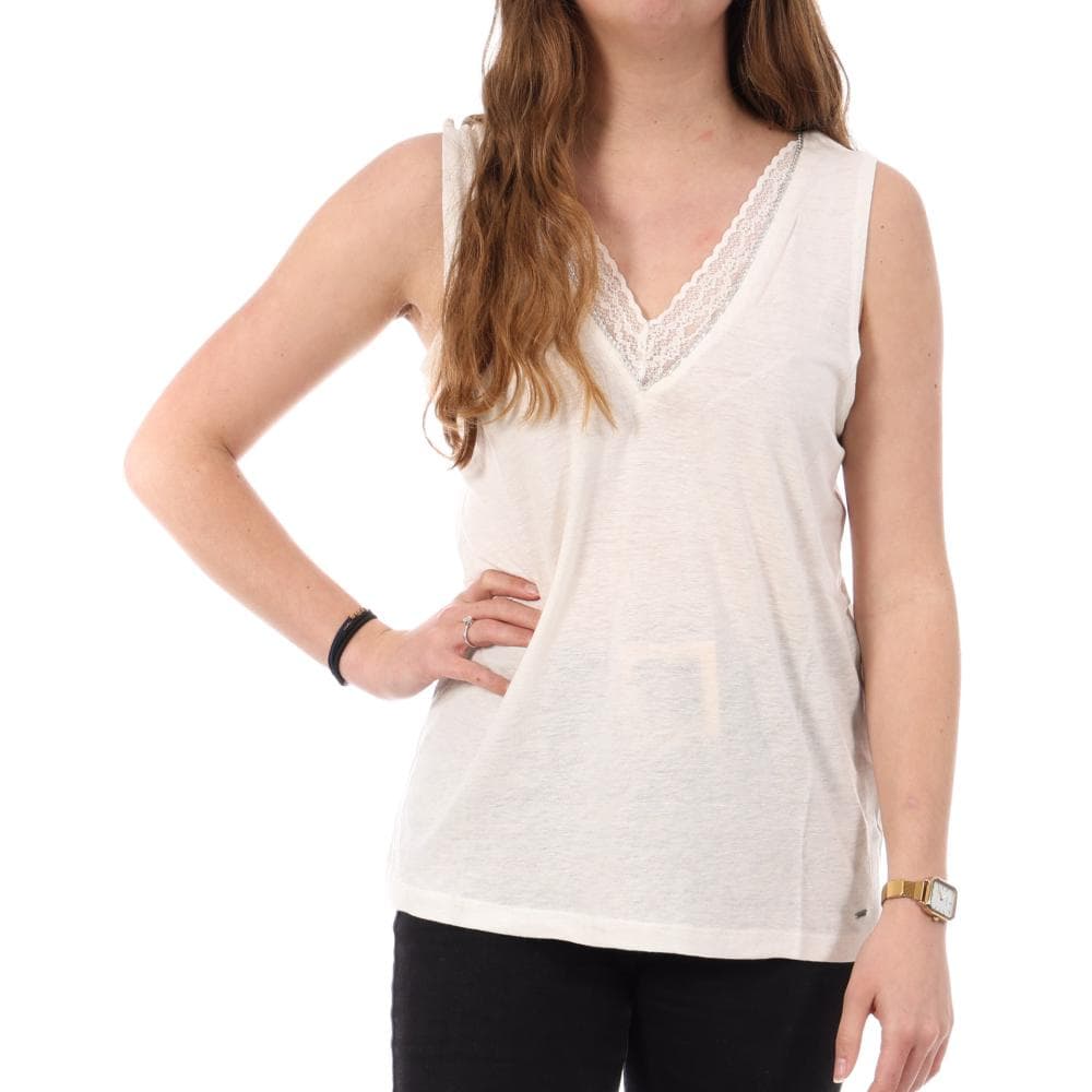 Débardeur Blanc Femme Kaporal JAMY 1