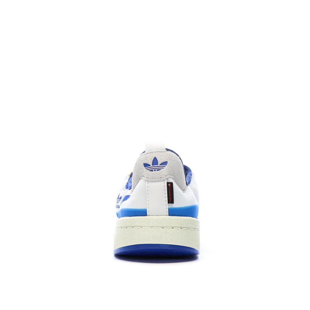 Baskets Blanches/Bleu Homme Adidas Puffylette 5