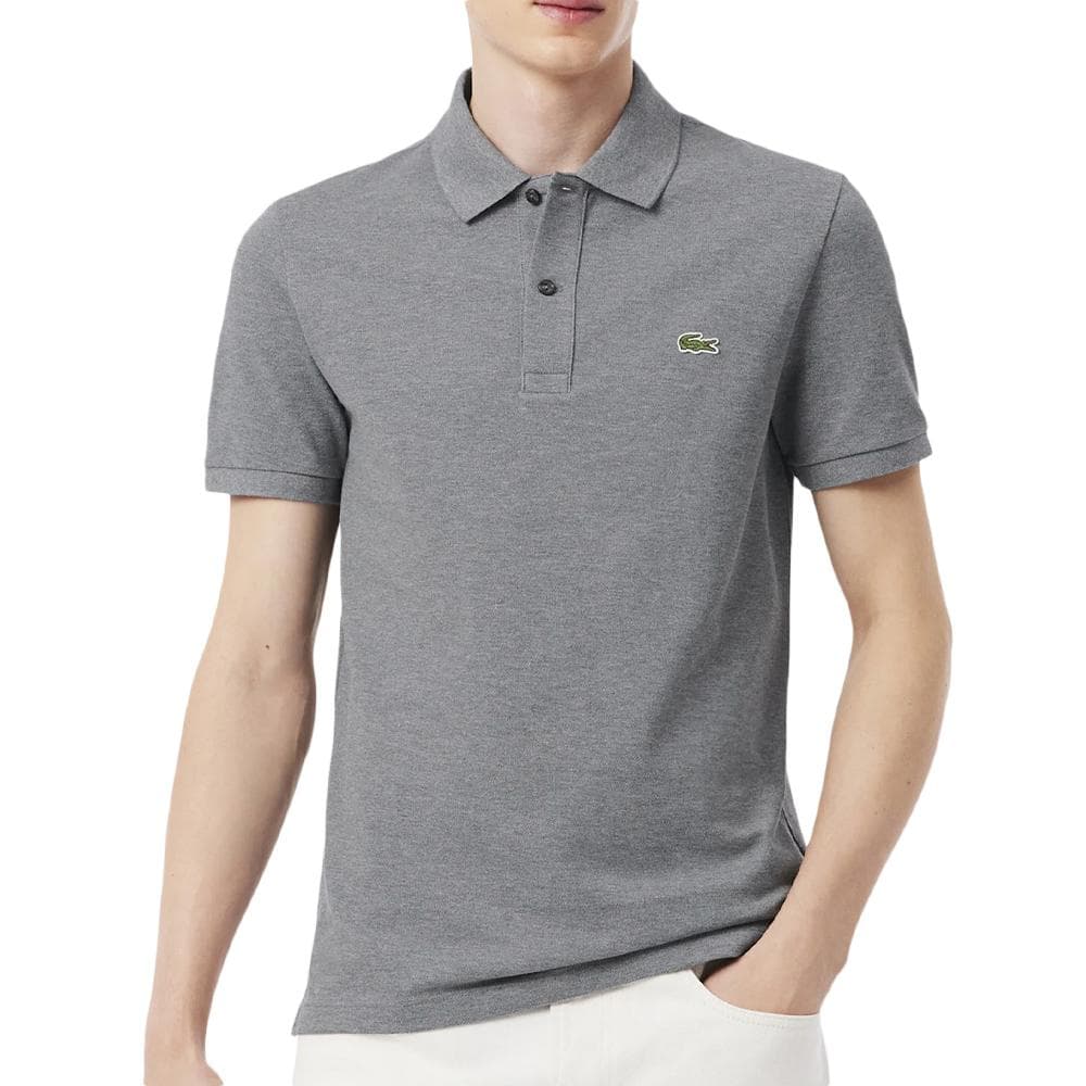Polo Gris Homme Lacoste Slim Fit Petit 1