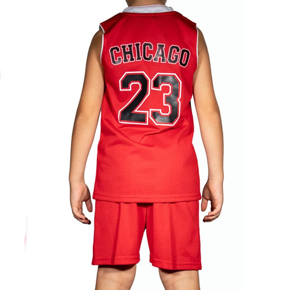 Chicago Bulls Ensemble de basket Rouge/Noir Enfant Sport Zone 2