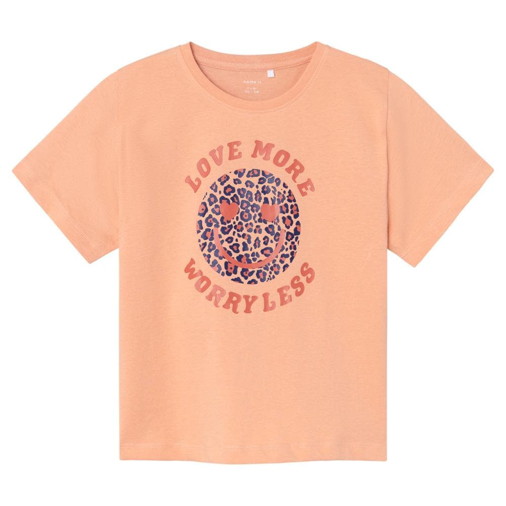 T-shirt Orange Fille Name it Nyla 1
