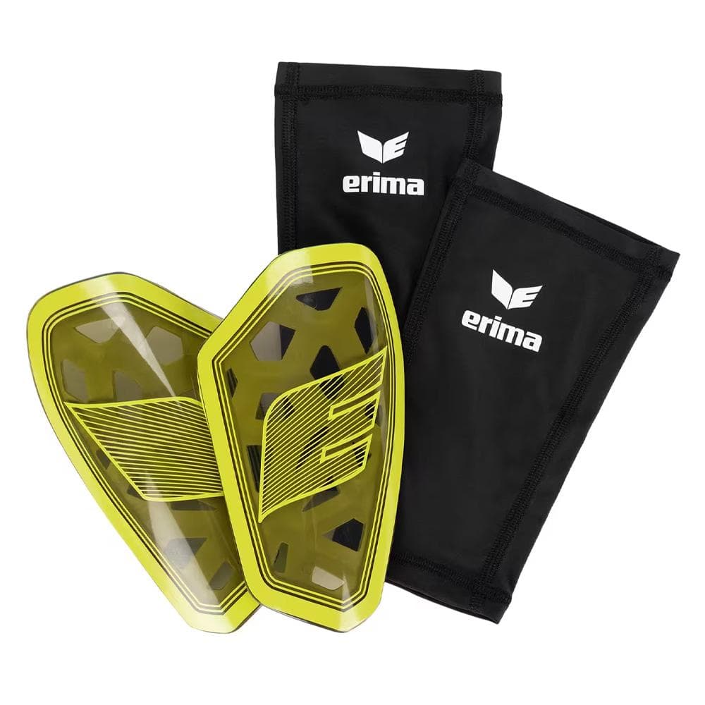 Protège-Tibias Jaunes Erima Flex Guard 1