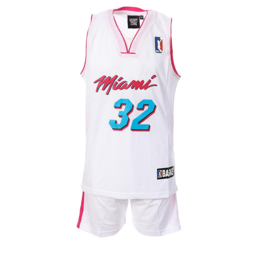 Miami Ensemble de basket Blanc Enfant Sport Zone 1