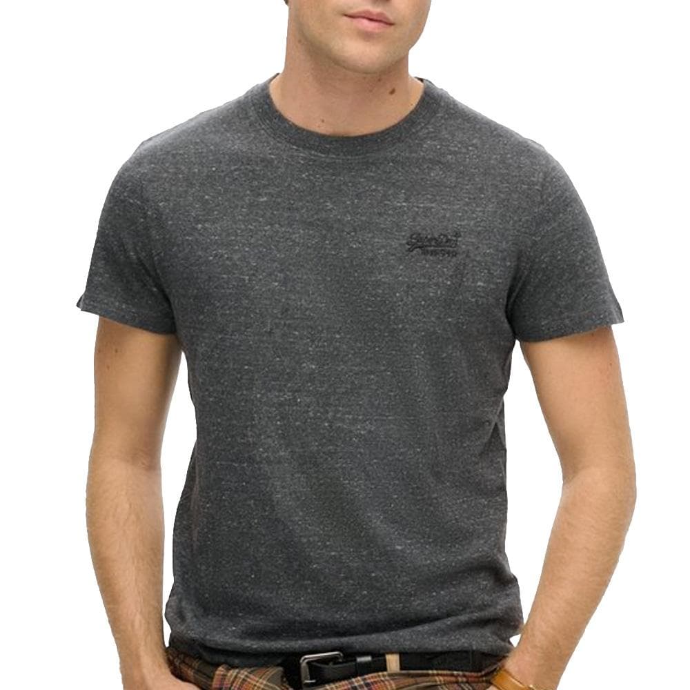 T-shirt Gris Homme Superdry Vintage LogoR6T 1