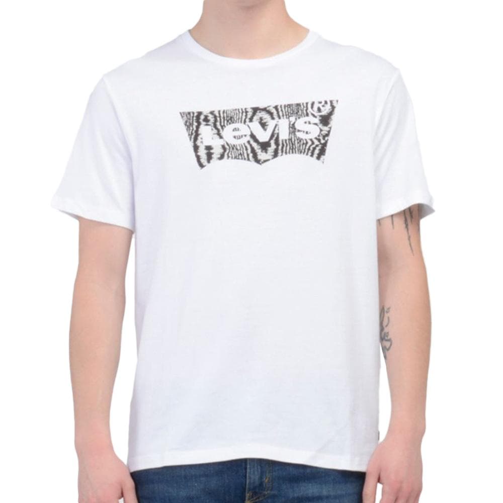 T-shirt Blanc Homme Levi's Graphic 1