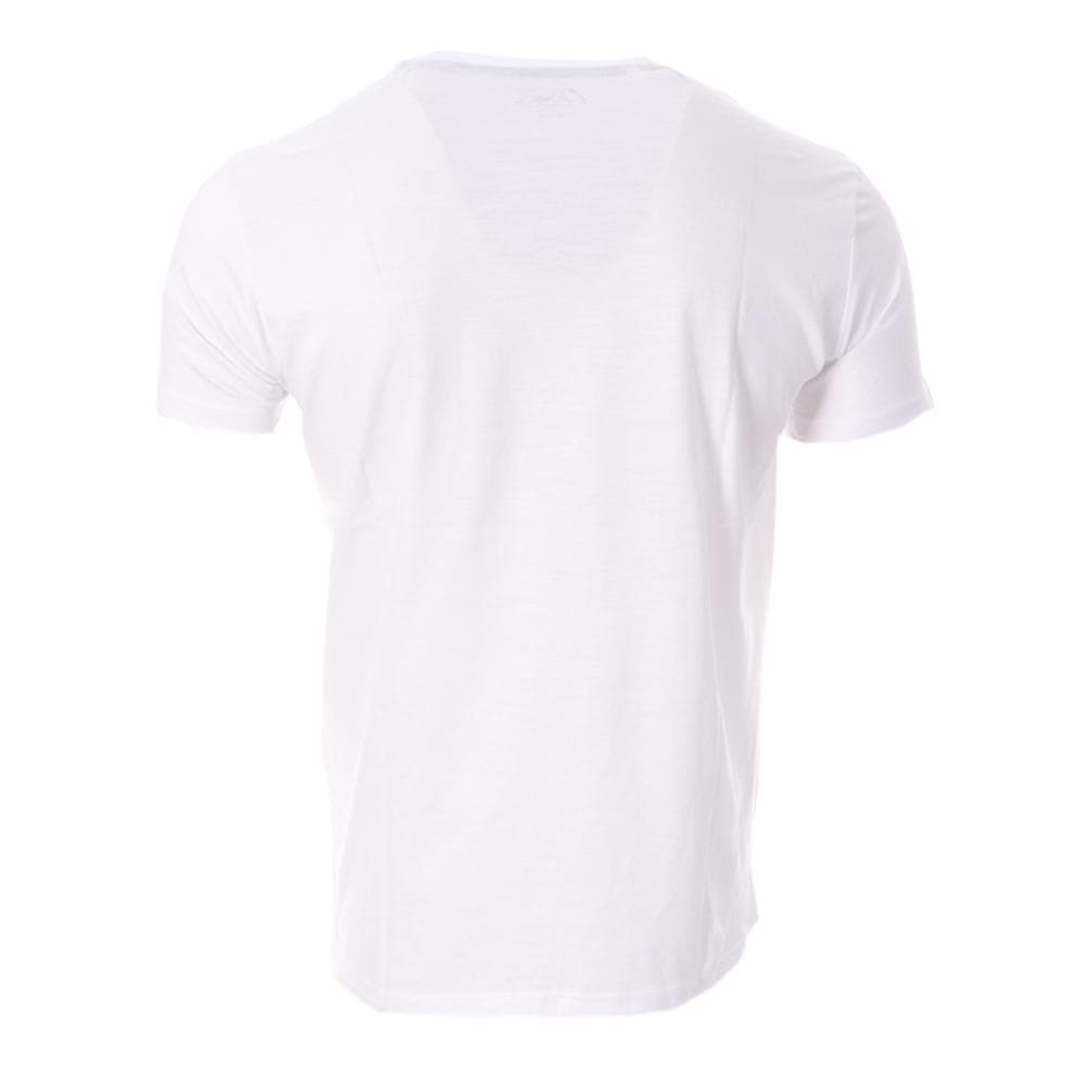 T-shirt Blanc/Vert/Noir Homme RMS26 91264 2