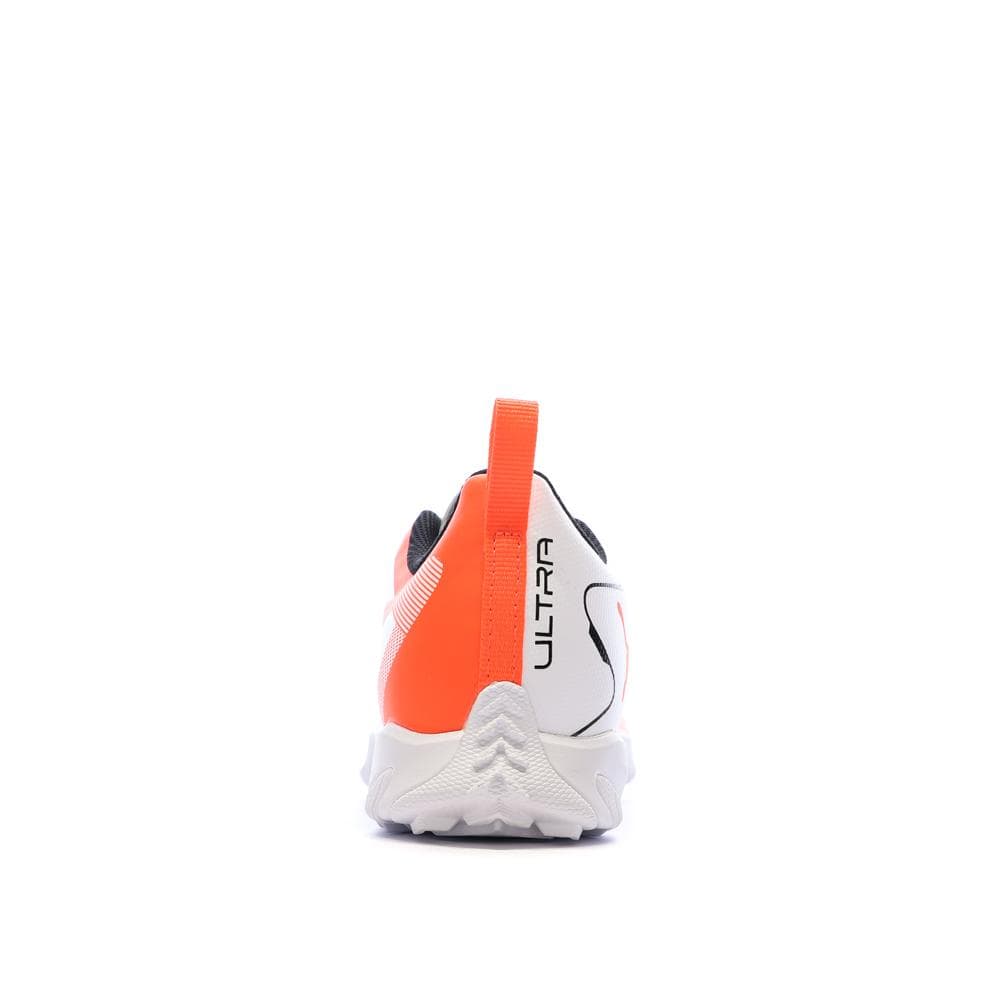 Chaussures de football Blanches/Oranges Garçon Puma Ultra 5 Play 3