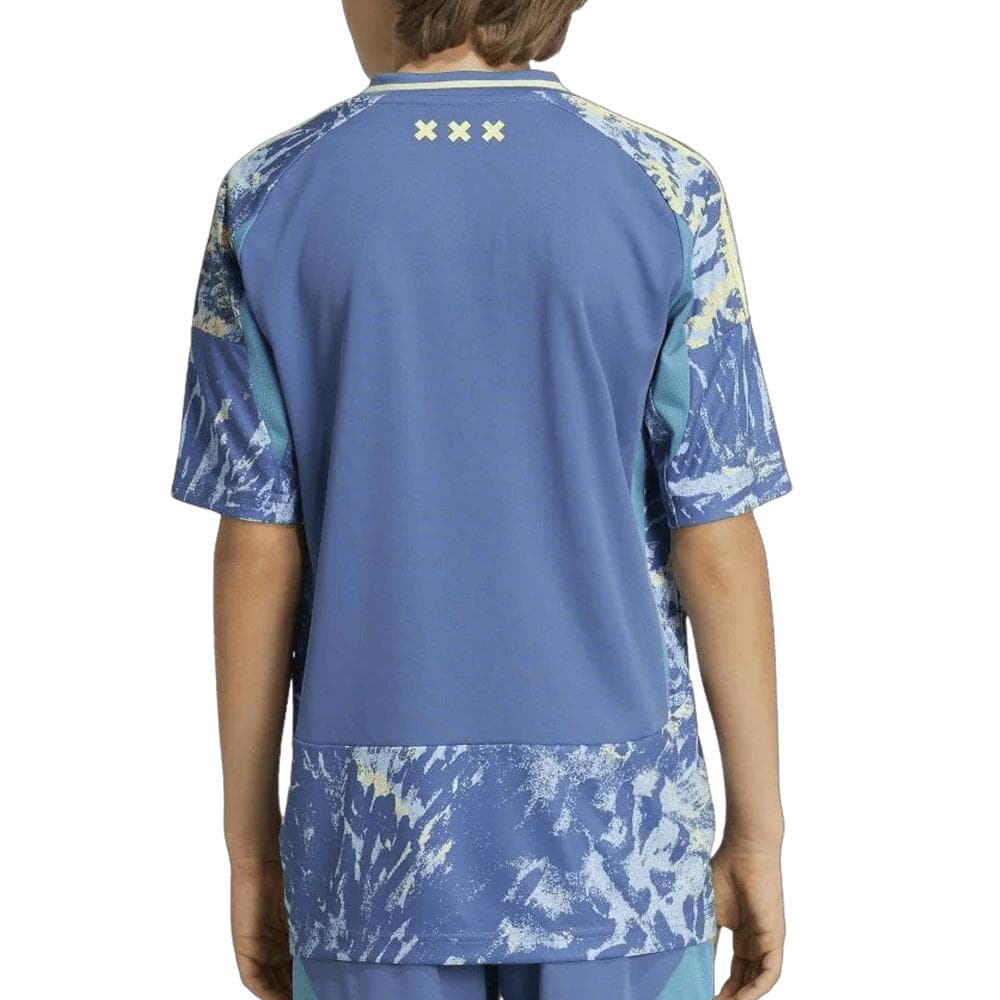 Ajax Amsterdam Maillot Extérieur Bleu Garçon Adidas 24/25 2
