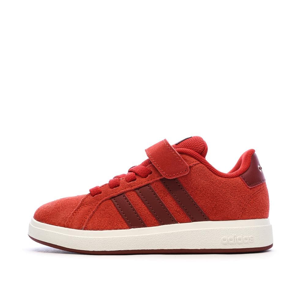Baskets Rouge Garçon Adidas Grand Court 00s EL C 1