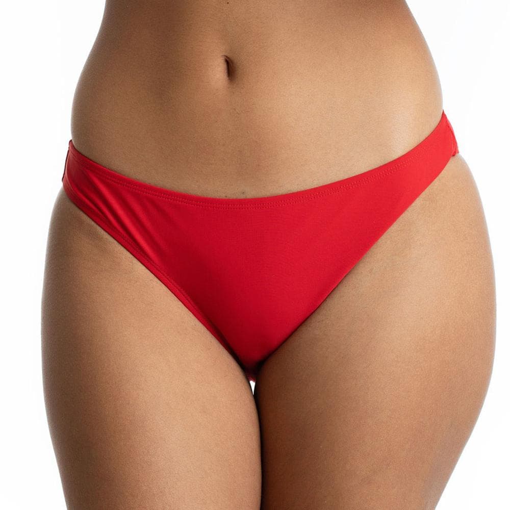 Bas de Bikini Rouge Femme Sun Project Basic - Taille 1
