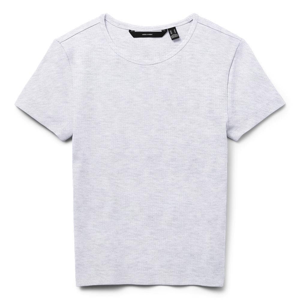 T-shirt Gris Femme Vero Moda Chloe 3