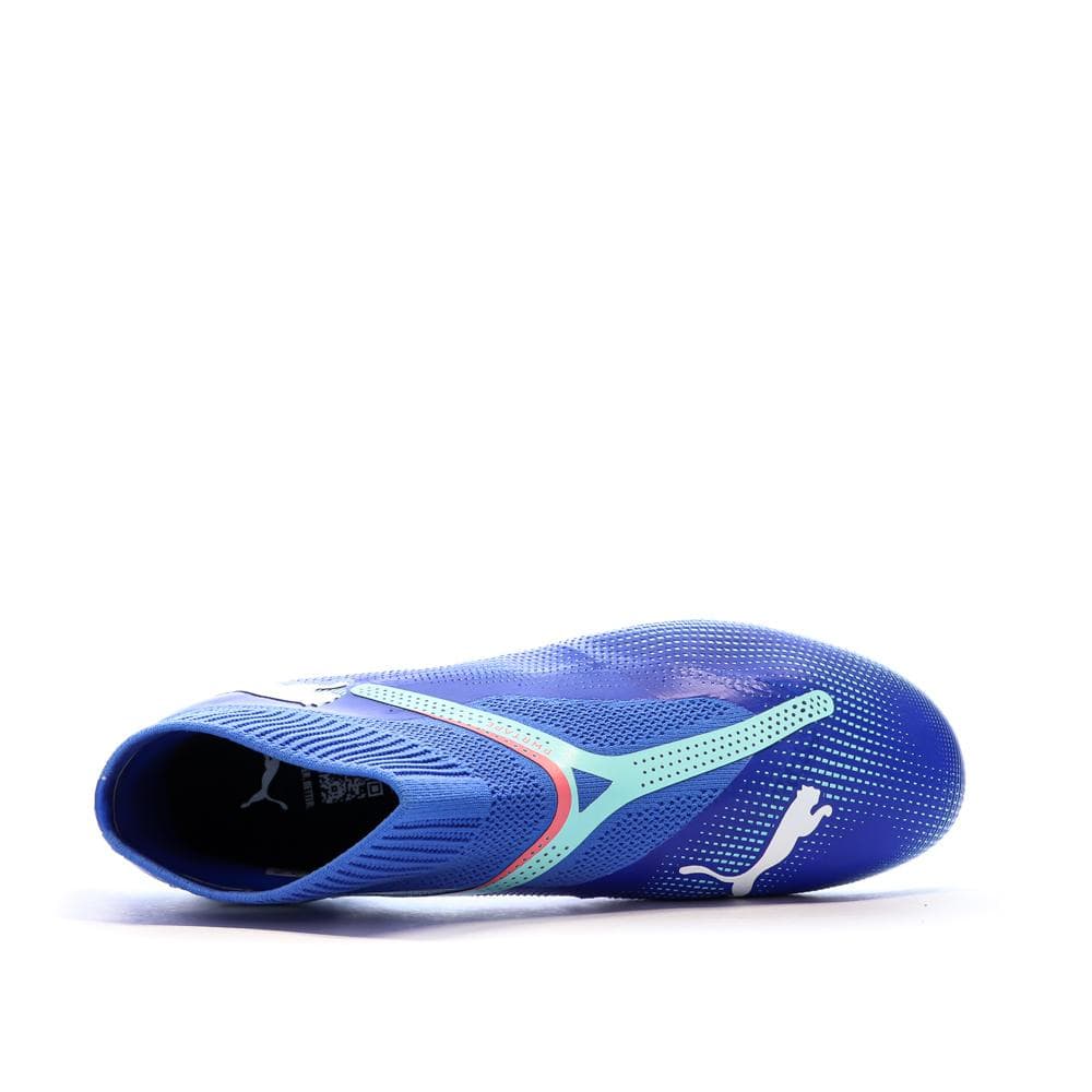 Chaussures de Football Bleues Homme Puma Future 7 Match+ LL FG/AG 4