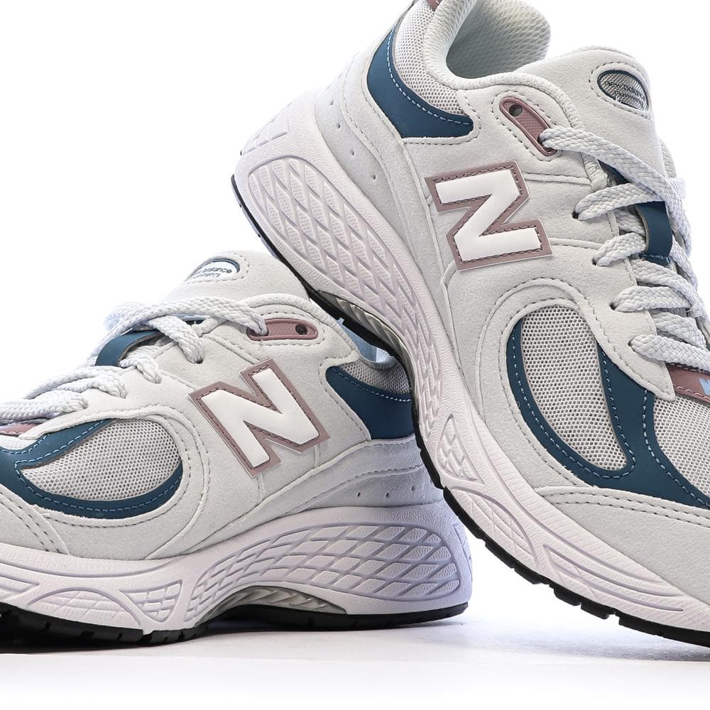 2002 Baskets Grises Clair Femme New Balance 7