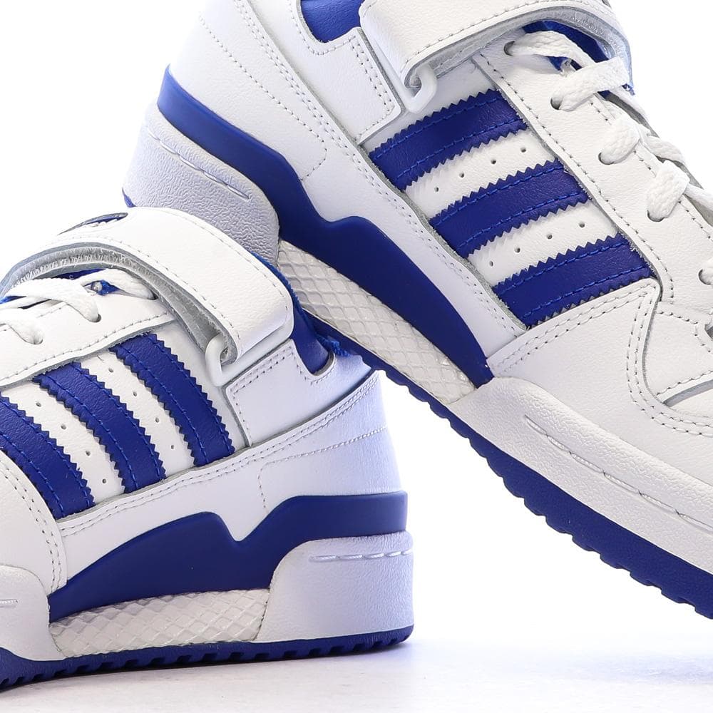 Basket Blanc/Bleu Homme Adidas Forum Low 7