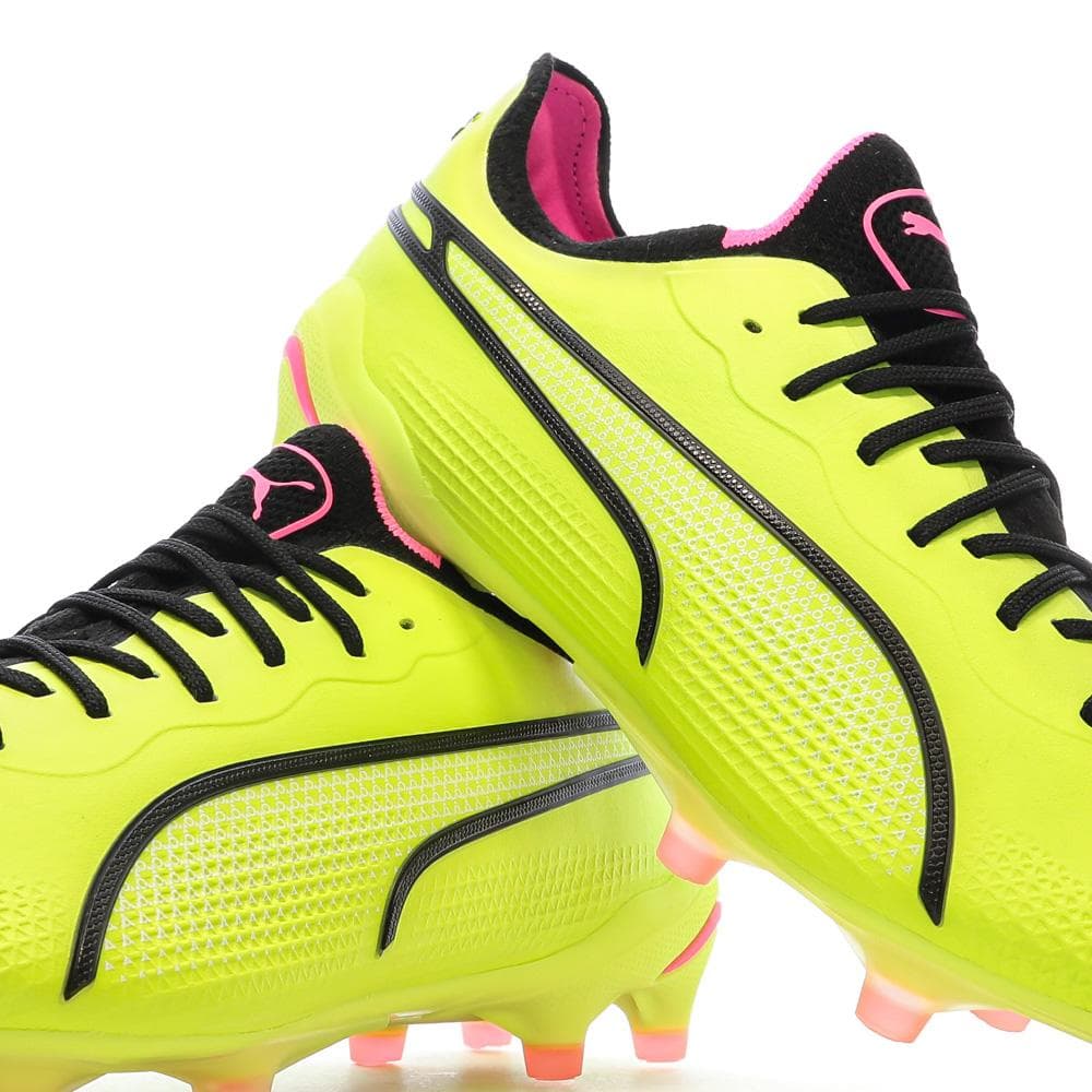 Chaussures de Foot Jaunes Homme Puma King Ultimate FG/AG 7