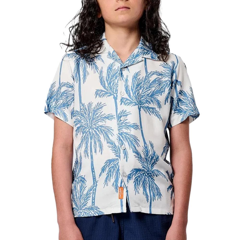 Chemise Blanche/Bleu Garçon Kaporal Osca 1