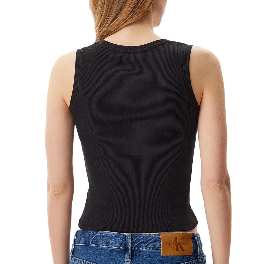 Débardeur Noir Femme Tommy Hilfiger Script 2