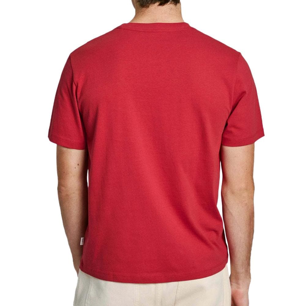 T-shirt Rouge Homme Pepe jeans Connor 2