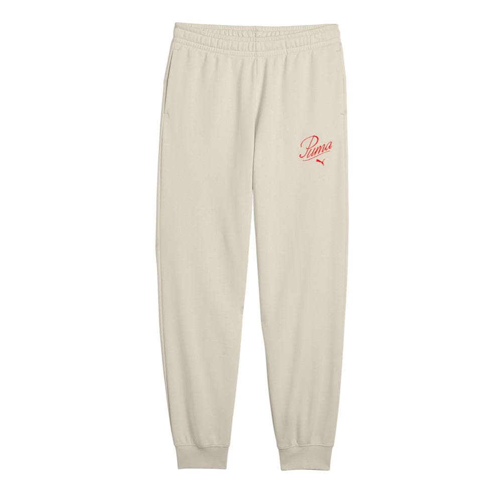 Jogging Beige Fille Puma Script 1
