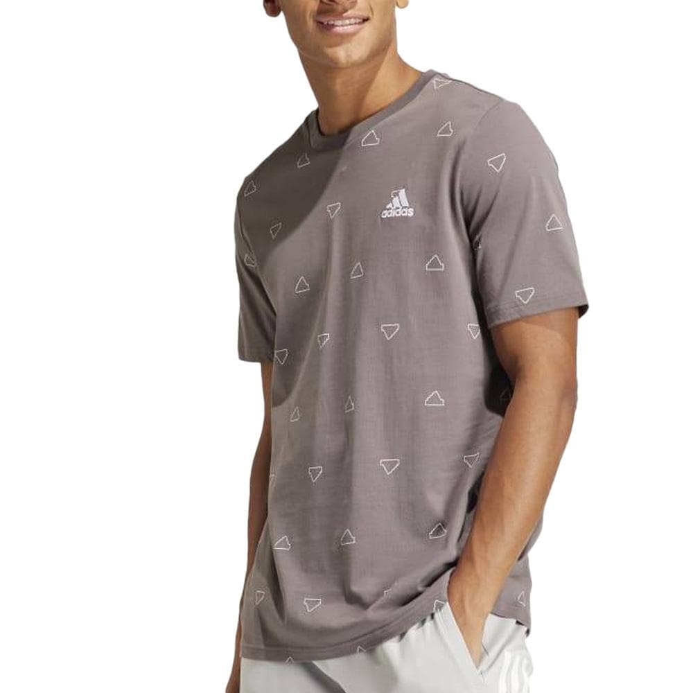 T-Shirt Gris Homme Adidas IU0283 1