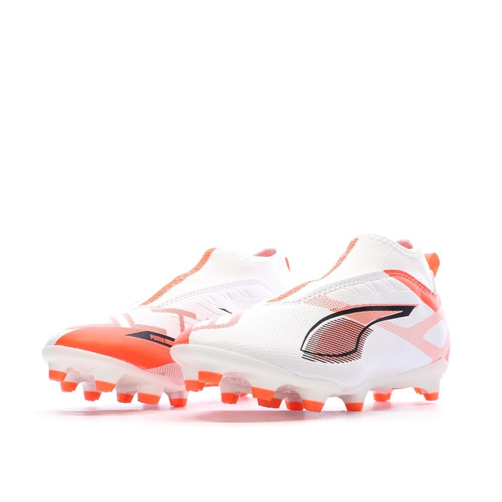 Chaussures de football Blanc/Rouge Garçon Puma Ultra 5 6