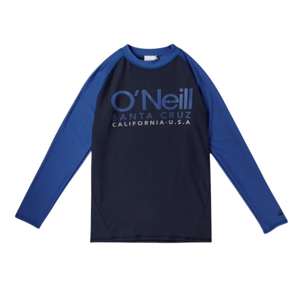 Lycra Manches Longues Noir/Bleu fluo Garçon O'Neill Cali 1