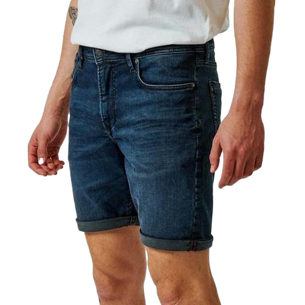 Short en Jean Bleu foncé Homme Kaporal VIXTO 1