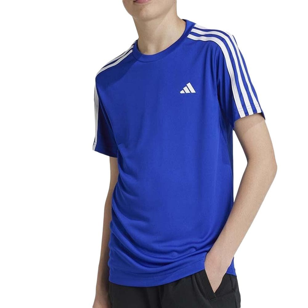 T-shirt de Sport Bleu Garçon Adidas IV9583 1