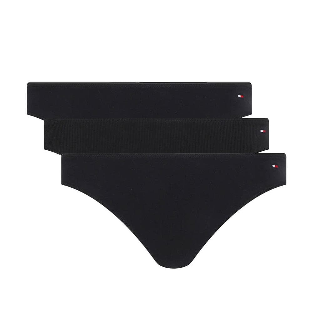 x3 Culottes Noires Femme Tommy Hilfiger Dipped 1