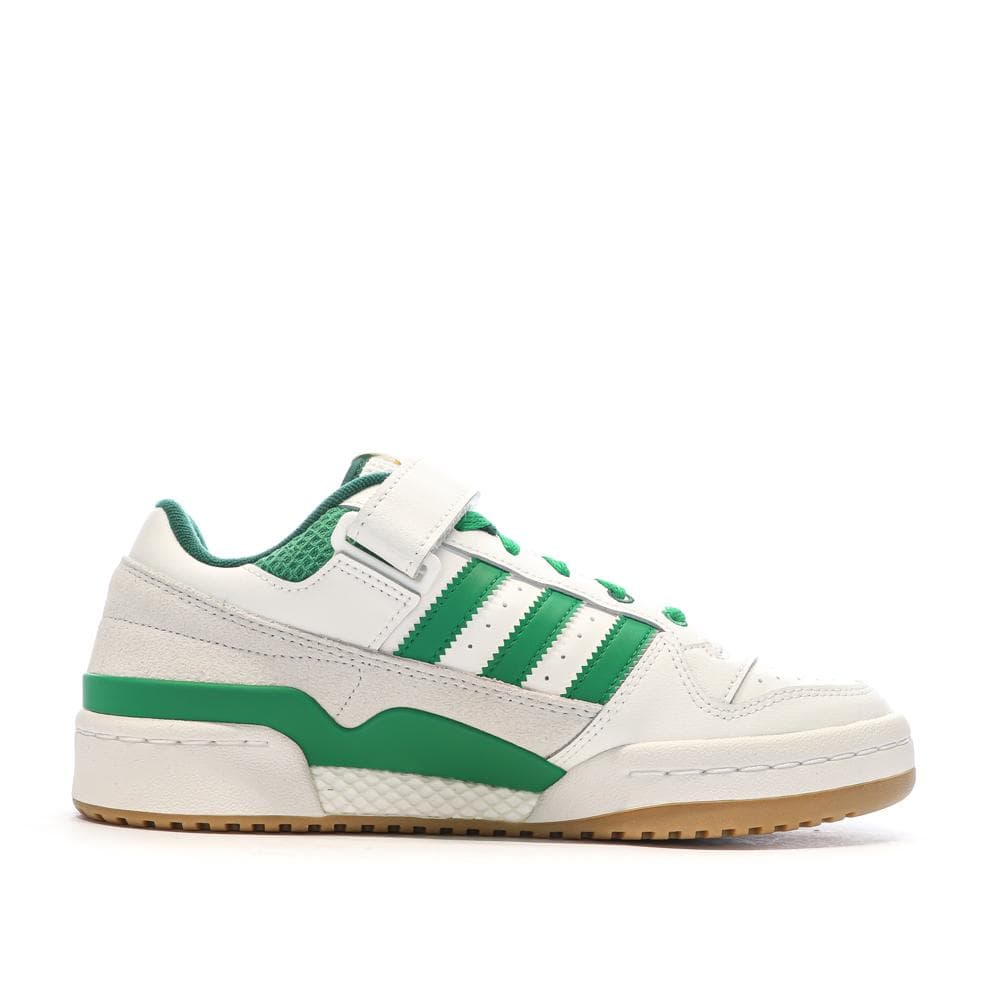 Baskets Blanches/Vertes Homme Adidas Forum 2