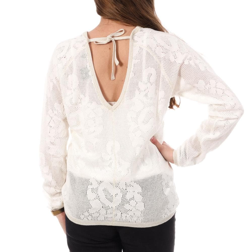 T-Shirt Manches Longues Blanc Femme Kaporal JENTI 2