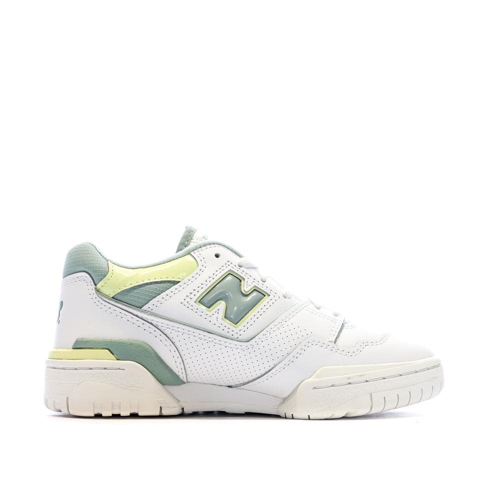 Baskets Blanches/Verte Femme New Balance 550 2