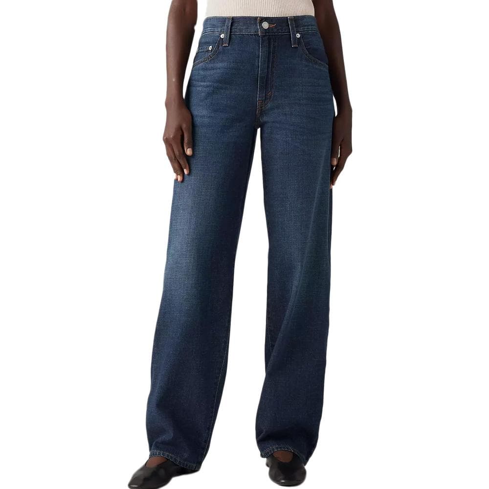 Jean Evasé Bleu Femme Levi's Baggy 1