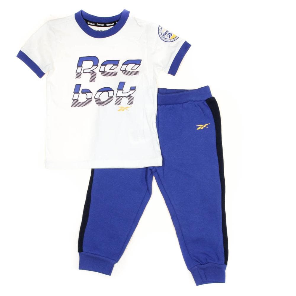 Ensemble Blanc/Bleu Garçon Reebok 454 1