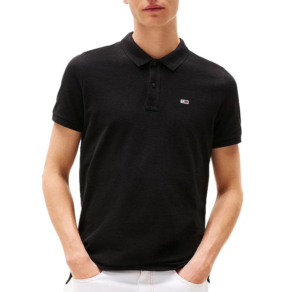 Polo Noir Homme Tommy Hilfiger Tjm Slim 1