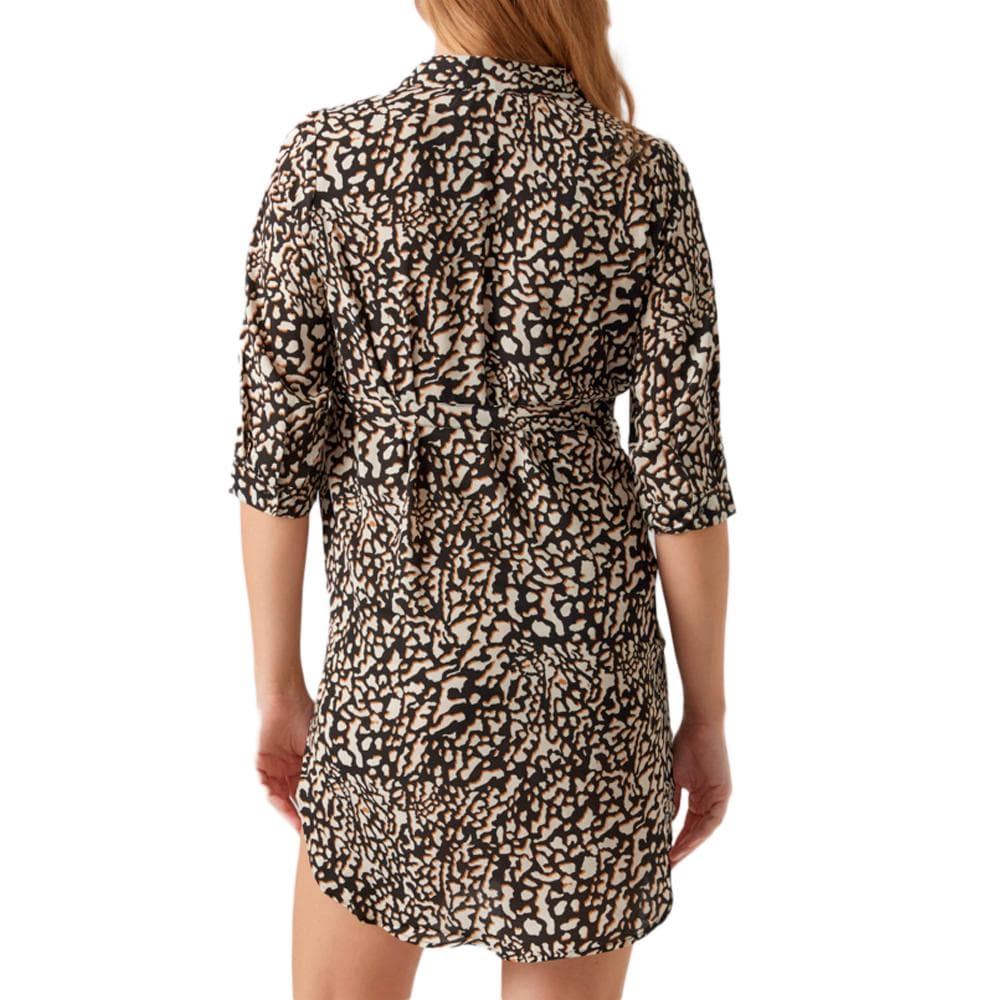 Robe Noir/Marron Femme Vero Moda Maternity Maya Poel 2