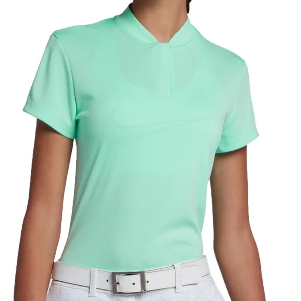 Polo Vert Femme Nike Dry Ss Bld 1